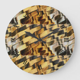 金銅背景 ラージ壁時計