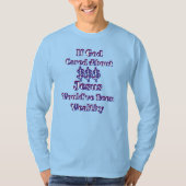 金銭はすべてではない Tシャツ (正面)