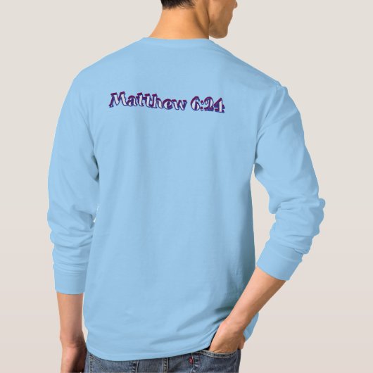 金銭はすべてではない Tシャツ (裏面)