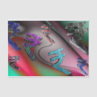 金銭シンボルや象徴ティッシュペーパー 薄葉紙