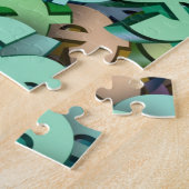 金銭シンボルや象徴パズル ジグソーパズル (側面)