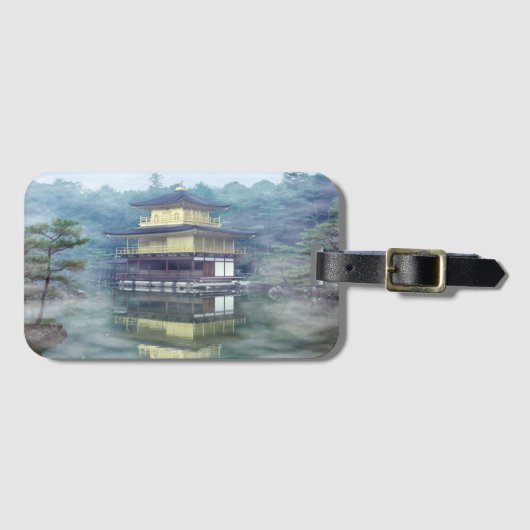 金閣寺の霧 - 京都 ラゲッジタグ (正面横)