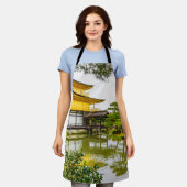 金閣寺京都 エプロン (着用した状態)