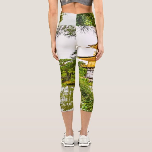 金閣寺京都 カプリレギンス (裏面)