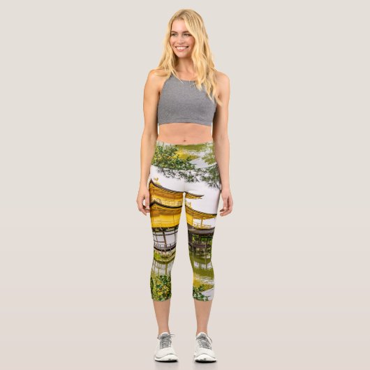 金閣寺京都 カプリレギンス (正面)