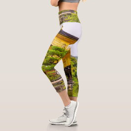 金閣寺京都 カプリレギンス