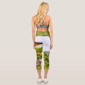 金閣寺京都 カプリレギンス (裏面)