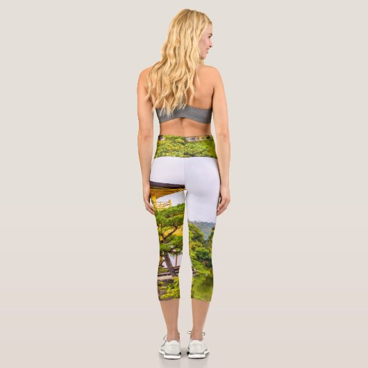 金閣寺京都 カプリレギンス (裏面)