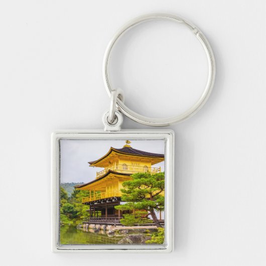 金閣寺京都 キーホルダー (正面)