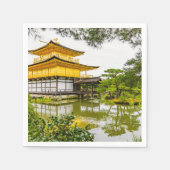 金閣寺京都 スタンダードカクテルナプキン (正面)