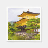 金閣寺京都 スタンダードカクテルナプキン (正面)