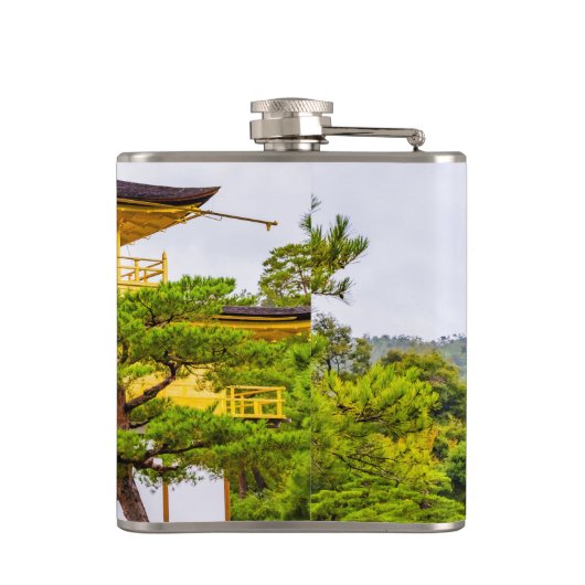 金閣寺京都 フラスク (裏面)