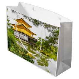 金閣寺京都 ラージペーパーバッグ