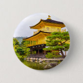 金閣寺京都 缶バッジ (正面)