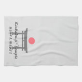 金閣寺緯度 キッチンタオル (横)