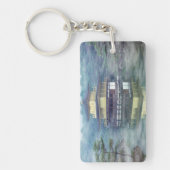 金閣寺金閣の霧 –  キーホルダー (正面)