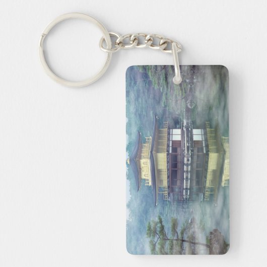 金閣寺金閣の霧 –  キーホルダー (正面)