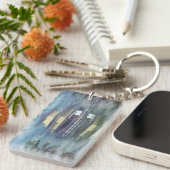 金閣寺金閣の霧 –  キーホルダー (正面右)