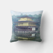 金閣寺金閣の霧 – クッション (裏面)