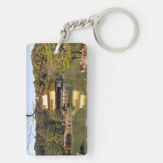 金閣寺金閣寺金閣 キーホルダー (裏面)