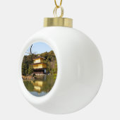 金閣寺金閣寺金閣 セラミックボールオーナメント (右)