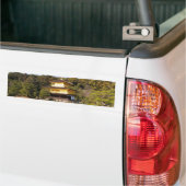 金閣寺金閣寺金閣 バンパーステッカー (トラック上)