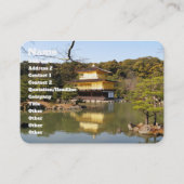 金閣寺金閣寺金閣 名刺 (正面)
