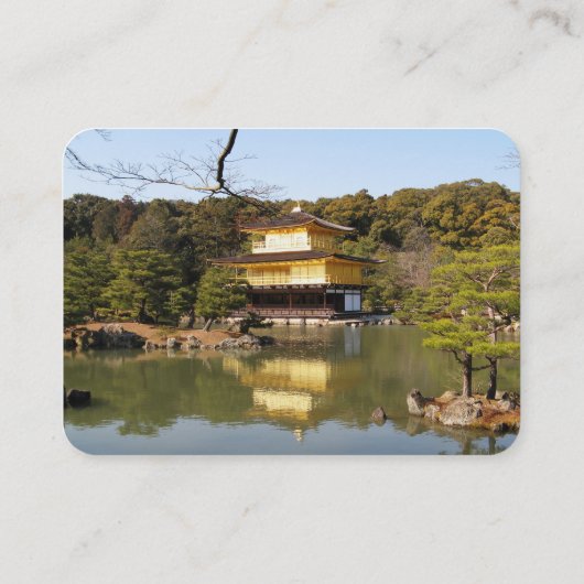 金閣寺金閣寺金閣 名刺 (裏面)