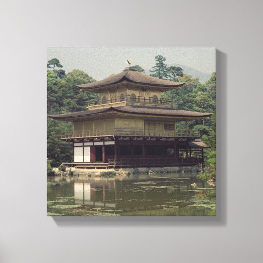 金閣寺 キャンバスプリント (正面)