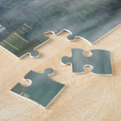 金閣霧-京都、日本、アジア ジグソーパズル (側面)