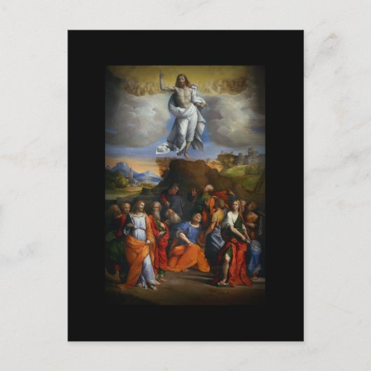 金雲の上り坂 ポストカード (正面)