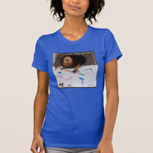 金頭のライオンのTamarinの絵画 Tシャツ