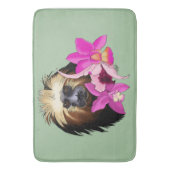 金頭のライオン・タマリン・モンキー バスマット (正面縦)