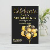 金風船の誕生日パーティー招待状 招待状 (スタンド正面)