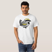 金飛んだアメリカムシクイ Tシャツ (正面フル)