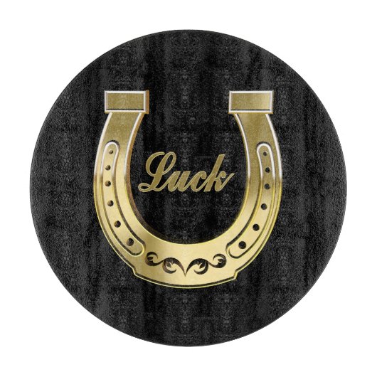 金馬蹄形 カッティングボード (正面)