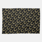 金馬蹄形 キッチンタオル (横)