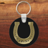 金馬蹄形 キーホルダー (正面)