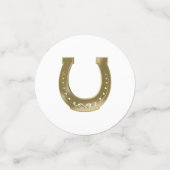 金馬蹄形 コンフェッティ (スモール正面)