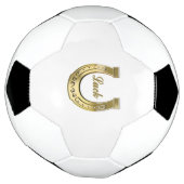 金馬蹄形 サッカーボール (回転)