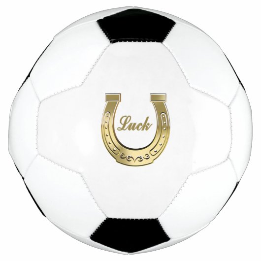金馬蹄形 サッカーボール (正面)