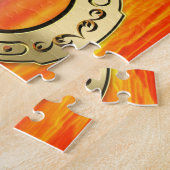 金馬蹄形 ジグソーパズル (側面)