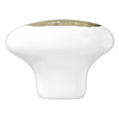 金馬蹄形 セラミックノブ (側面)