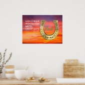 金馬蹄形 ポスター (キッチン)