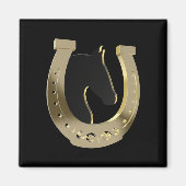 金馬蹄形 マグネット (正面)