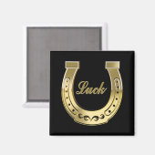 金馬蹄形 マグネット (正面/裏面)