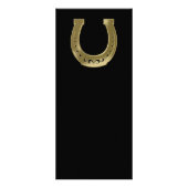 金馬蹄形 ラックカード (裏面)