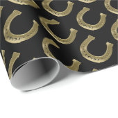 金馬蹄形 ラッピングペーパー (ロールコーナー)