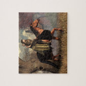 金騎士および彼の女性 ジグソーパズル (縦)