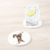 金髪のダシュント遊ンのバイオリン コースター (側面)